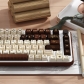 Subtle Fragrance 104+34 / 54 Cherry Profile Keycap Set Cherry MX PBT Dye-subbed for Mechanical Gaming Keyboard
